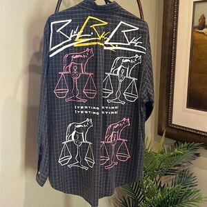 RALPH LAUREN Blue Label Vintage Graphic  Shirt